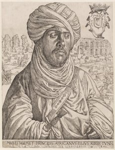Mulay Ahmadの肖像 作： Jan Cornelisz Vermeyen